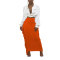 Women's high-quality brushed fabric, cute double-sided tassel half length skirt