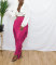 Women's high-quality brushed fabric, cute double-sided tassel half length skirt