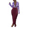 Women's high-quality brushed fabric, cute double-sided tassel half length skirt