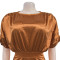 Fashion women's short sleeved belt dress new