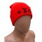 Multi color solid color woolen hat