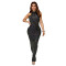 Fashionable women's rhinestone slim fit backless dress