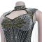 Fashion women's beaded patchwork dress new
