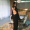 Autumn new fashionable and sexy long dress with European and American style temperament, slim fit and plush backless dress for women