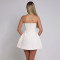 Xiaoxiangfeng spicy girl strapless dress, socialite style queen temperament, sexy slim fit, hip hugging short skirt