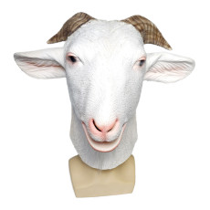 Christmas gift carnival party prank funny mask animal goat latex mask