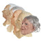 Popular latex masks and headbands for the elderly across the internet, with realistic effects for carnival parties