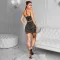 Fashionable women's clothing, fashionable hot and hot diamond two-piece dress set