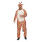 New Halloween performance costumes, animal party costumes, giraffe cartoon jumpsuit pajamas