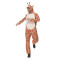 New Halloween performance costumes, animal party costumes, giraffe cartoon jumpsuit pajamas