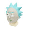 Rick and Morty Professor Latex Mask Halloween Anime cosplay headgear
