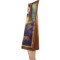 New Halloween party costumes, fun and humorous mural costumes, campus activity performance jumpsuits