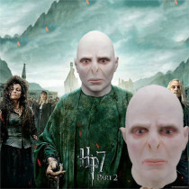 Spot cosplay Harry Potter movie Voldemort same headgear horror thriller bald latex mask