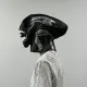 New Halloween role play props profiled cos Tiktok live broadcast mask horror spoof variant headgear