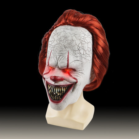 American Scary Story Joker Resurrected Luminous Latex Mask Headset Halloween Funny