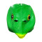 Spot net red latex mask Tiktok trickster green fish human head cover sand sculpture expression strange fish latex head cover