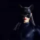 New Fun Item Mask Party Performance Prop Rabbit Girl Headset Halloween Catgirl Half Face Latex Mask