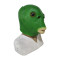 Spot net red latex mask Tiktok trickster green fish human head cover sand sculpture expression strange fish latex head cover