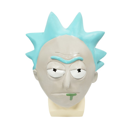Rick and Morty Professor Latex Mask Halloween Anime cosplay headgear