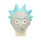 Rick and Morty Professor Latex Mask Halloween Anime cosplay headgear