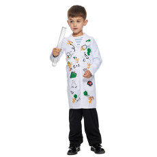 Halloween new science monster children's performance costume, funny scientist stage performance costume, campus party