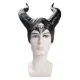 Halloween Devil Flow Bar Party COS Sleeping Curse Sleeping Beauty Witch Black Bull Horn Headmask Mask