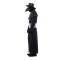 Medieval steampunk style plague bird beak doctor playing costume crow long beak  WOMEN  AND MEN