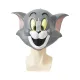 New cartoon cartoon cartoon cat and mouse children's funny latex headgear, perfect combination of latex mask for sports games
