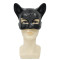 New Fun Item Mask Party Performance Prop Rabbit Girl Headset Halloween Catgirl Half Face Latex Mask