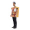 Halloween fun food costume, waffle cake bar party costume, in stock