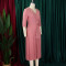 Autumn and winter new women's clothing OL fashion suit collar pleated waist cinched plus size dress