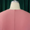 Autumn and winter new women's clothing OL fashion suit collar pleated waist cinched plus size dress