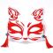 Half face cat face fox mask men and women children's party performance supplies wholesale Tiktok Japanese antique
