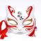 Half face cat face fox mask men and women children's party performance supplies wholesale Tiktok Japanese antique