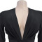 Fashion women's V-neck split dress new