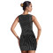 Fashion Women's Hot Diamond Hanging Neck Dress New