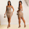 Fashionable women's hot diamond sexy suspender dress new