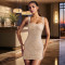 Fashion Women's Hot Diamond Hanging Neck Dress New
