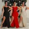 New sequined camisole dress for hosts, sexy parties, evening dresses