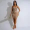 Hot Girl Sexy Strap Bag Hip Skirt Fashion backless Hot Diamond Short Dress