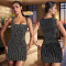 Fashion Women's Hot Diamond Hanging Neck Dress New