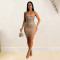 Fashionable women's hot diamond sexy suspender dress new