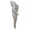 Fashionable hoodie with multiple pockets and hooded sweatshirt, slim fit with zipper and slit, long pants