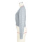 Comfortable casual solid color woolen cardigan contrasting short top sweater  6 COLORS