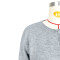 Comfortable casual solid color woolen cardigan contrasting short top sweater  6 COLORS