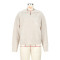Lazy style Maillard scissor collar, loose pullover, knitted sweater