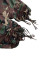 Fashionable camouflage print with drawstring, large pocket lantern, loose toe tie, harem pants, long pants