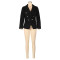 Women's small suit jacket solid color long sleeved autumn and winter suit pocket