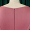 Solid color large skirt temperament evening dress dress foreign