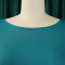 Solid color large skirt temperament evening dress dress foreign